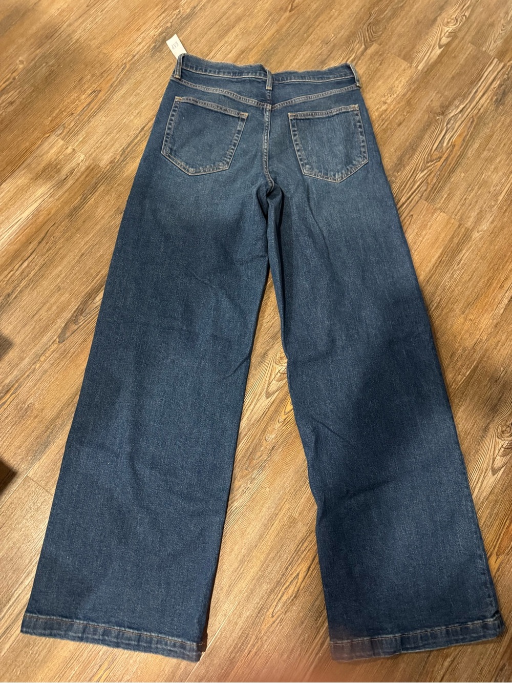 GAP Women’s Dark Blue Wide Leg Jeans - Picture 3 of 3